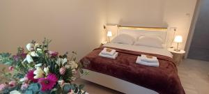 Posteľ alebo postele v izbe v ubytovaní Cracow Central Aparthotel