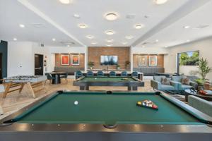 Biliár nebo kulečník v ubytování Blueground Hayward pool grills parking gym SFO-1701