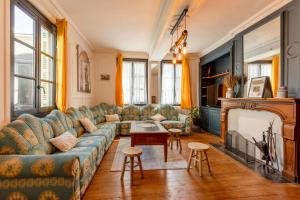 Posezení v ubytování La Maison des Carmes - Patio couvert - Hypercentre