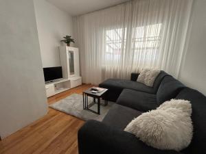 TV a/nebo společenská místnost v ubytování Apartment Bambi