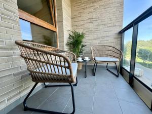 Μπαλκόνι ή βεράντα στο Apartament Ciri Q4Apartments