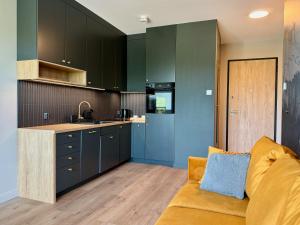 Η κουζίνα ή μικρή κουζίνα στο Apartament Ciri Q4Apartments