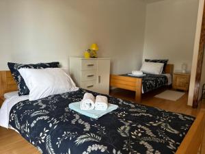 Posteľ alebo postele v izbe v ubytovaní Holiday Home Manuela