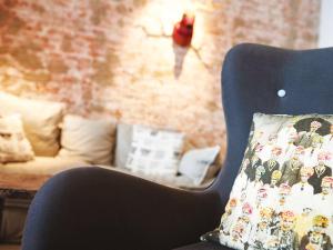 Posezení v ubytování Inselloft Norderney