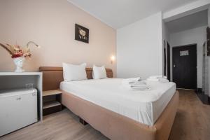 Postel nebo postele na pokoji v ubytování Casa Polux