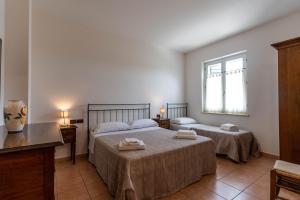 Agriturismo Corte Salandini客房内的一张或多张床位