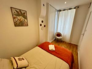 Postel nebo postele na pokoji v ubytování Suite Tango - Check in h24 - Wifi
