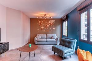 Χώρος καθιστικού στο GuestReady - Lovely Getaway near Lyon