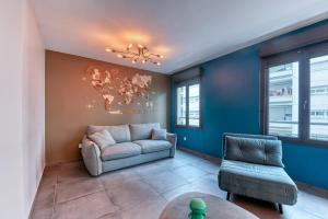 Χώρος καθιστικού στο GuestReady - Lovely Getaway near Lyon