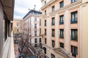 a view from a building in paris at GuestReady- Modern Aparthotel in Salamanca -Madrid in Madrid