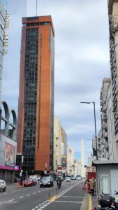 Vedere generală la Buenos Aires sau o vedere a orașului de la acest apartament