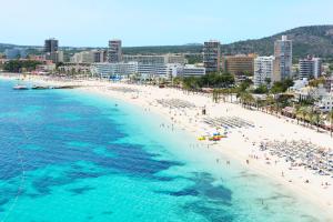 HSM Sandalo Beach tesisinin kuş bakışı görünümü