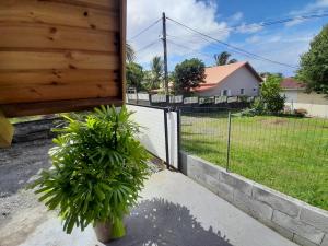 Zahrada ubytování Charmant chalet avec jacuzzi, L'île Ô Vert