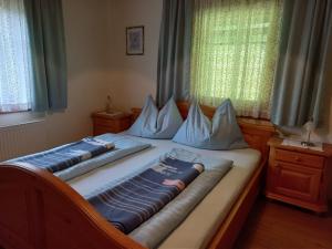 Postel nebo postele na pokoji v ubytování Steurer Hof