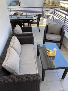 Posezení v ubytování ELORA apartment
