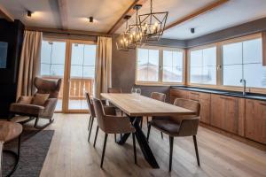 Χώρος καθιστικού στο Filzsteinresort Wohnungen Top 4