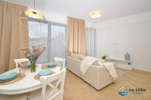 Posezení v ubytování Apartament na klifie - Łukęcin
