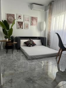Posteľ alebo postele v izbe v ubytovaní Apartamento Torreón De La Huerta + 4 fotografie