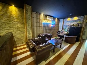Χώρος καθιστικού στο Hotel Rotorua inn Fortaleza - Beira Mar
