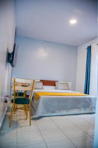 Ένα ή περισσότερα κρεβάτια σε δωμάτιο στο The Alca Home