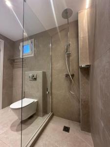 Phòng tắm tại Kavos Hotel