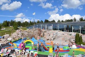 Un aquapark la sau în apropiere de acest chalet