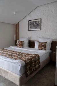 JAZZ HOTEL Gyumri客房内的一张或多张床位