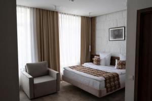 JAZZ HOTEL Gyumri客房内的一张或多张床位