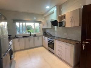 Kuchyň nebo kuchyňský kout v ubytování Tropic Villa Annex