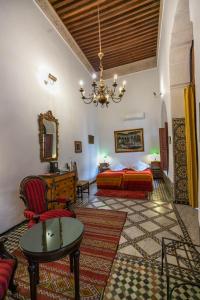 Letto o letti in una camera di Ryad Mabrouka