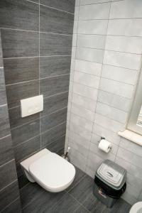 Koupelna v ubytování Hotel Pernoca