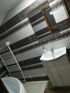 Koupelna v ubytování Casa Raul