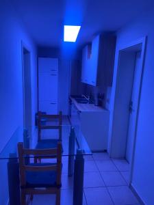 Η κουζίνα ή μικρή κουζίνα στο Ferienwohnung Balli +6 φωτογραφίες