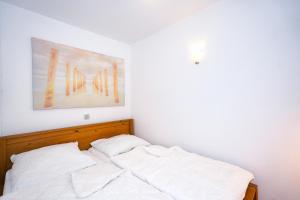 Postel nebo postele na pokoji v ubytování D5-667 Meerblick, strandnah