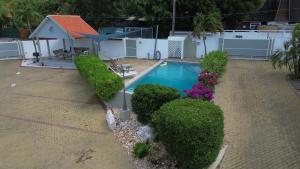 Hồ bơi trong/gần PURU AT JANTHIEL 8C - with pool, outdoor lounge and close to the beach