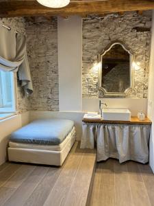 Giường trong phòng chung tại Villa Patrizia Pietrasanta