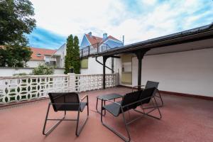 Balkón nebo terasa v ubytování Mautern Oasis / 50m² / Comfortable with Terrace