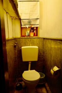 Koupelna v ubytování Schöpfwerk Hostel 10