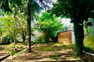 Zahrada ubytování Schöpfwerk Hostel 10