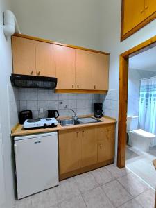 A kitchen or kitchenette at My Lemnos Studios - Studio 4