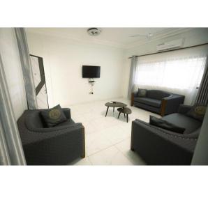 Posezení v ubytování DAA DINGBE SUITES - Luxury Two Bedroom Apartments