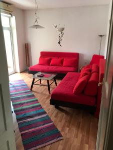 O zonă de relaxare la Apartman