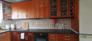 A kitchen or kitchenette at Sweet Maisonette in Corfu Town
