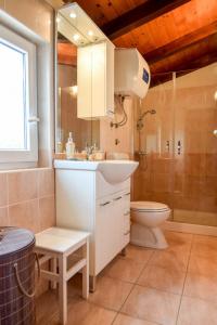 Bilik mandi di Apartments with a parking space Iz, Iz - 23158