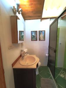 ห้องน้ำของ Monteverde Chalet de Montaña
