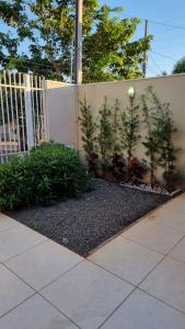 Κήπος έξω από το Hospedagem Vermont