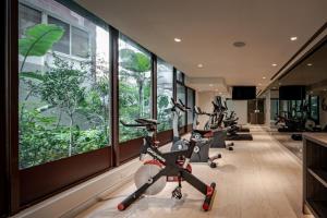 The fitness centre and/or fitness facilities at Crownshine Resort