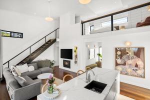 Aireys Inlet Getaway的休息区