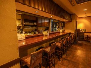 Lounge nebo bar v ubytování ひだまりinn