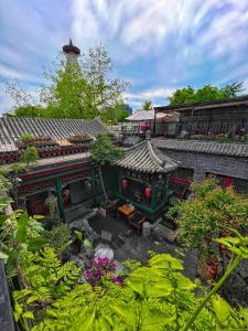 Zahrada ubytování 北京悦明元星空白塔景观四合院民宿